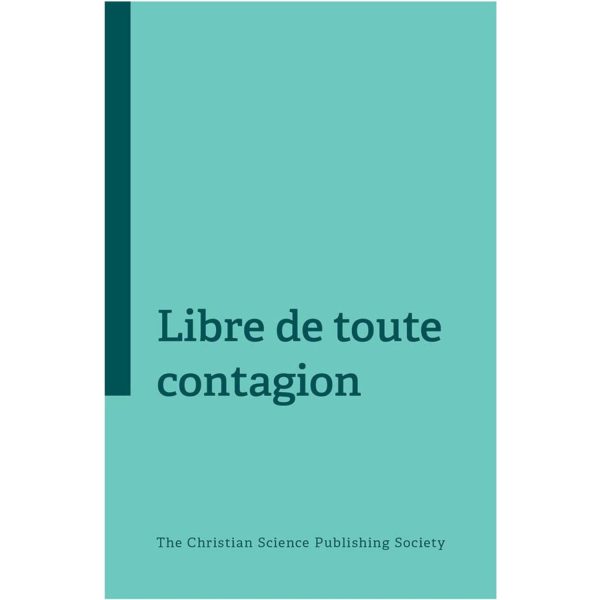 Libre de toute contagion